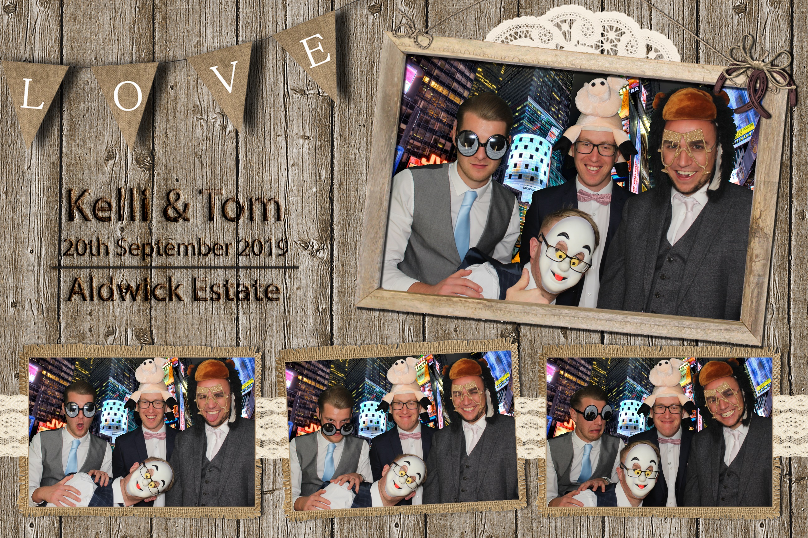 Kelli & Tom's Wedding | View more photos from the event at images.mobile-photo-booth.com/u/MobilePhotoBoothUK/Kelli-Toms-Wedding